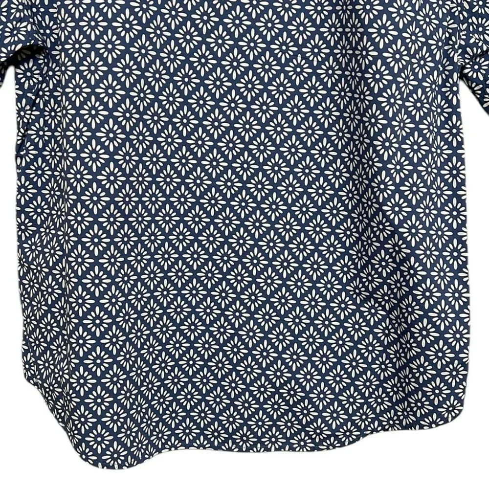 Levis Button Down Shirt Men's Size Large Short Sleeve One Pocket Standard Fit - Picture 8 of 12